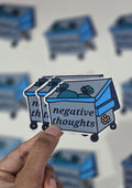 NEGATIVE THOUGHTS STICKER