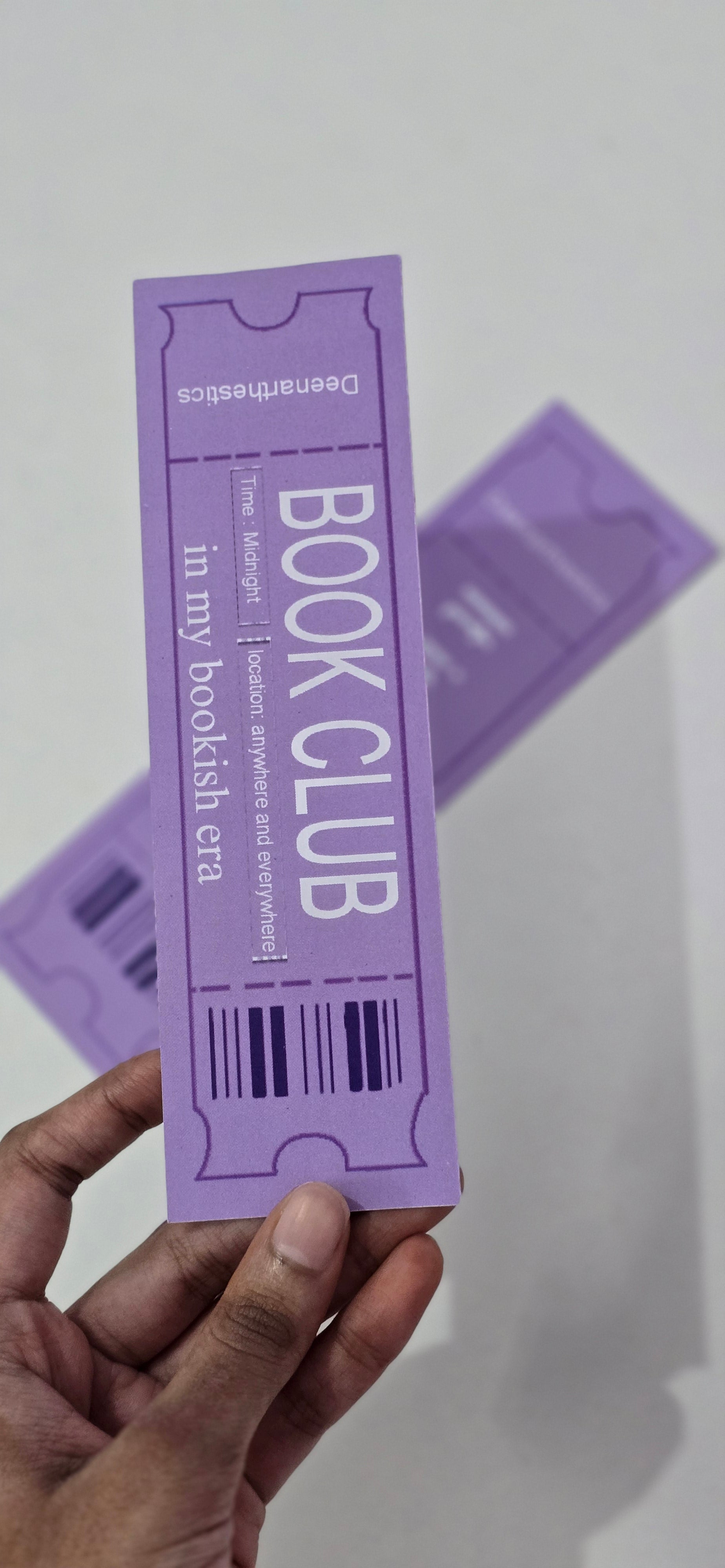 DUAL COLOR BOOKMARK: TYPE 2