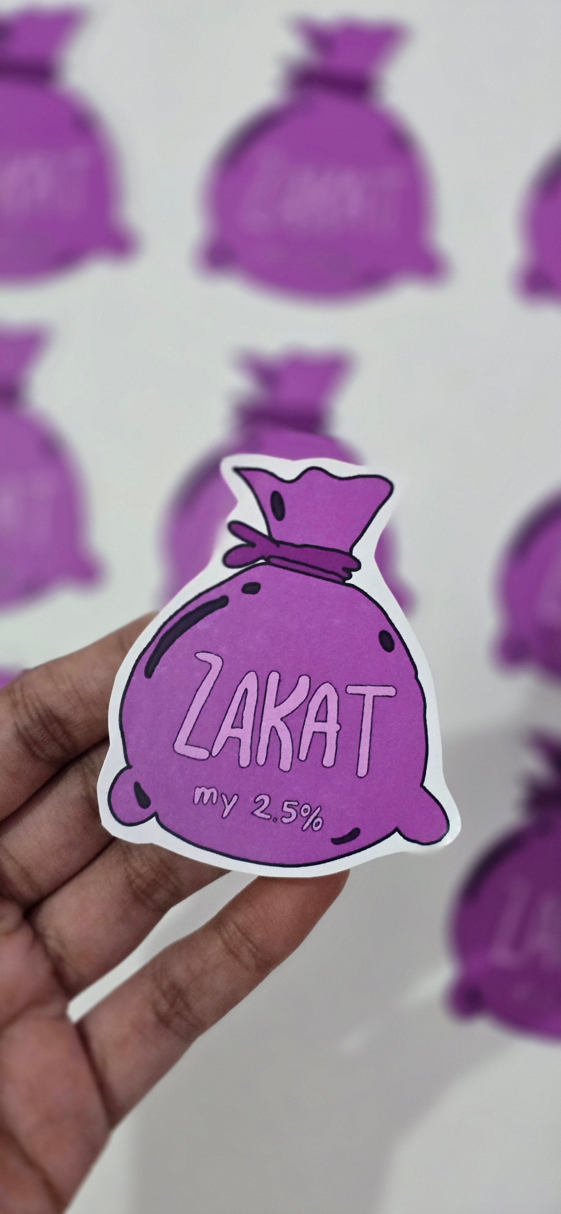 ZAKAT STICKER