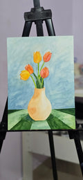 THE VASE AND THE TULIP