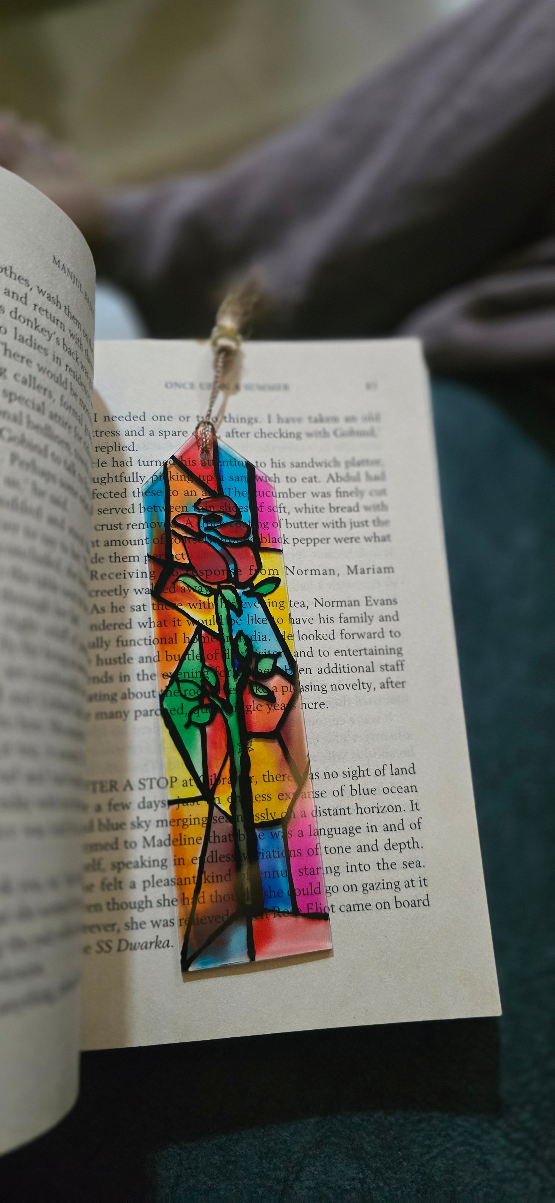 ROSE BOOKMARK